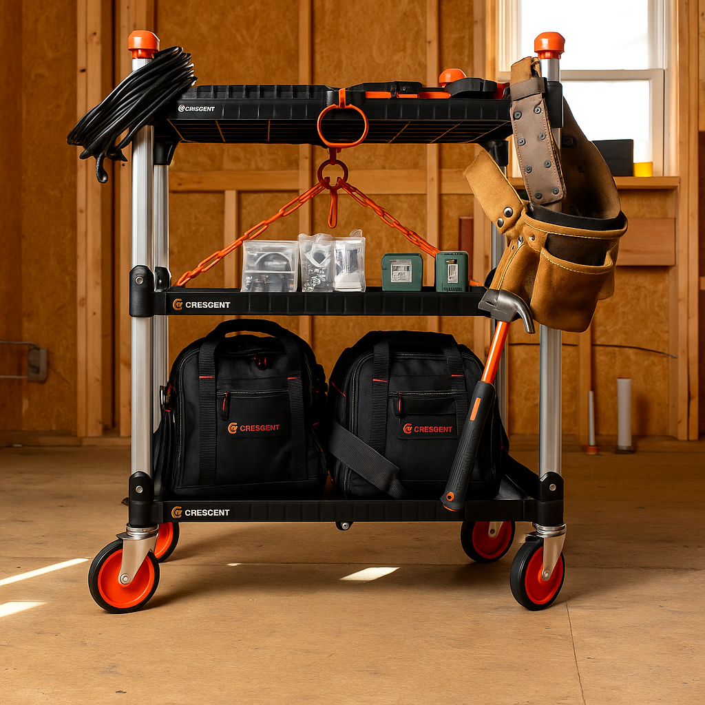 Carrega Fácil WorkCart™  Carrinho Dobrável Multifuncional