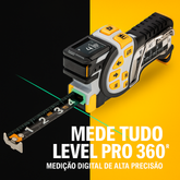Mede Tudo Reekon  Pro 360 ® Trena digital multifuncional