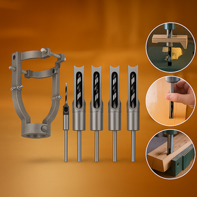 Sharp Drill®  Kit 06 brocas quadradas + Adaptador