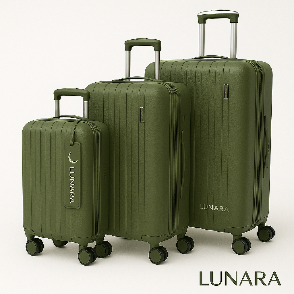 Kit de Malas de Viagem Premium – Compre 1 Leve 3 | Garantia de 1 Ano