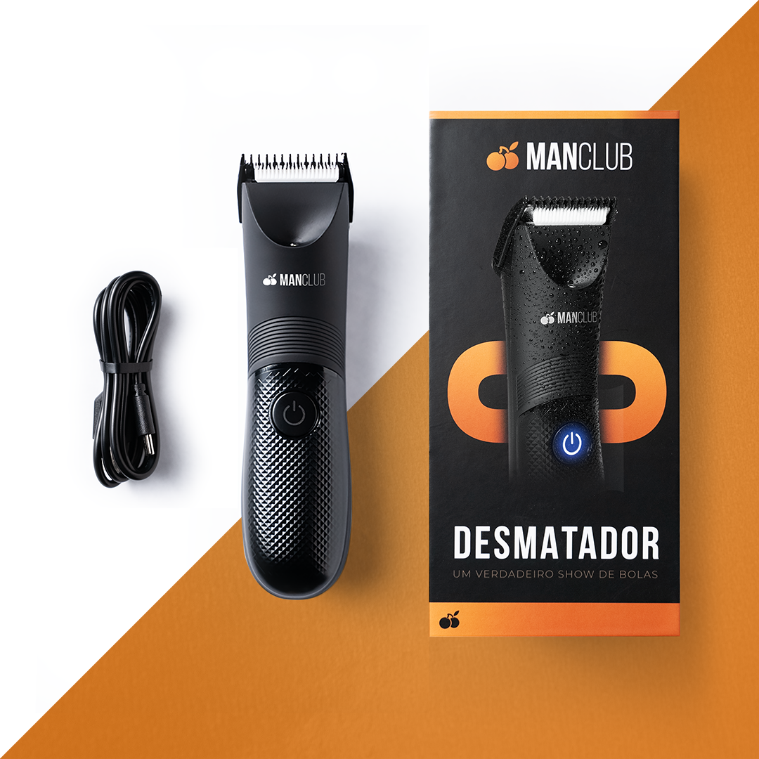 Desmatador - Aparador de Pelos Íntimos Masculino + 2 Brindes Exclusivo
