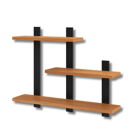 Prateleira Nicho Suspensa Industrial Home Office