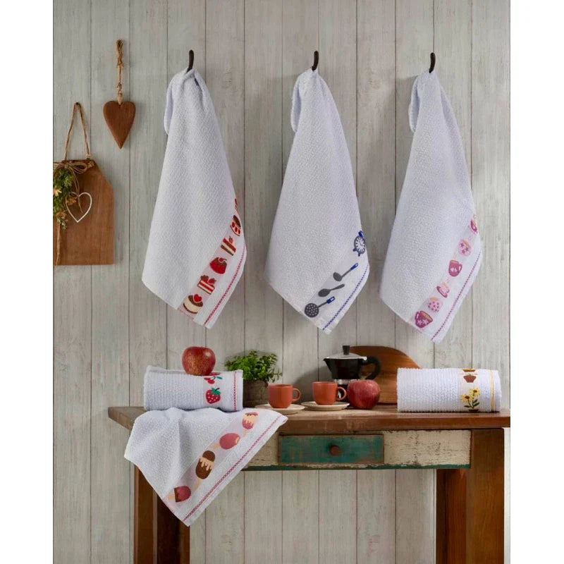 Kit Pano de Copa Festivo | Decoração Natalina e Alta Absorção | Kit 3 Unidades