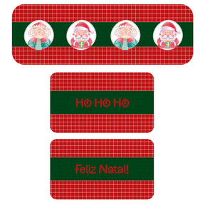 Kit Tapete Natal LuxoClean | Praticidade e Alegria para Receber a Família | Kit 3 Unidades