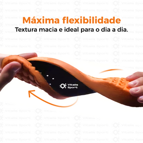 KIT 2 Pares de Palmilha Ortopédica de Gel P.U - Vitalis Sport™