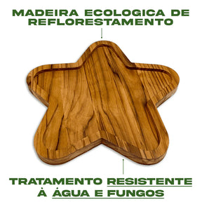 Petisqueira Pinheiro Luxo | Decoração Natalina com Sofisticação Natural