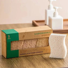 Kit 18 Esponja de Cozinha Biodegradáveis Premium (duram até 18 meses)