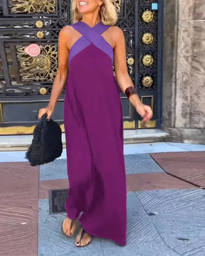 Vestido Diana | Sem Manga - Fresco e Soltinho (Estilo Italiano)