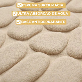 LuxComfy® - Tapete para Banheiro Antiderrapante - Compre 1 Leve 2 + Brinde!