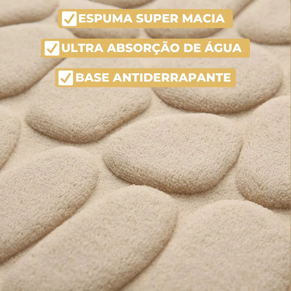 LuxComfy® - Tapete para Banheiro Antiderrapante - Compre 1 Leve 2 + Brinde!