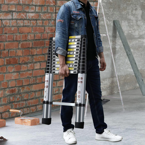 Sobe Fácil - Compact Ladder™ Escada Telescópica de 5 Metros ( + SUPER BRINDE)