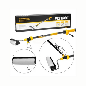 Pinta Fácil Jet Prime™ - Rolo de pintura com reservatório no Cabo + SUPER BRINDE