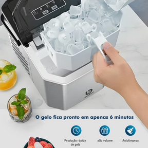 Smartice - Maquina de Gelo Portátil - Mês do Consumidor Bom Lar
