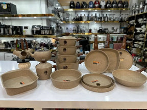 Jogo de Panelas 15 Peças Antiaderente + Brindes Exclusivos