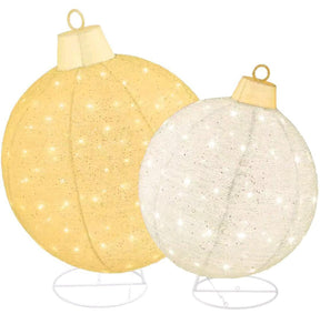 Esferas de Enfeites de Natal com Micro Leds 2025 - PAGUE 1 LEVE 4