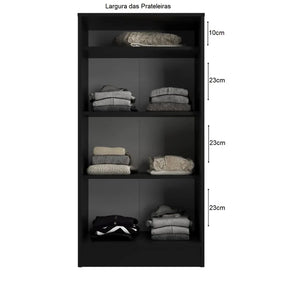 Armário Multiuso Veneza 2 Portas Branco