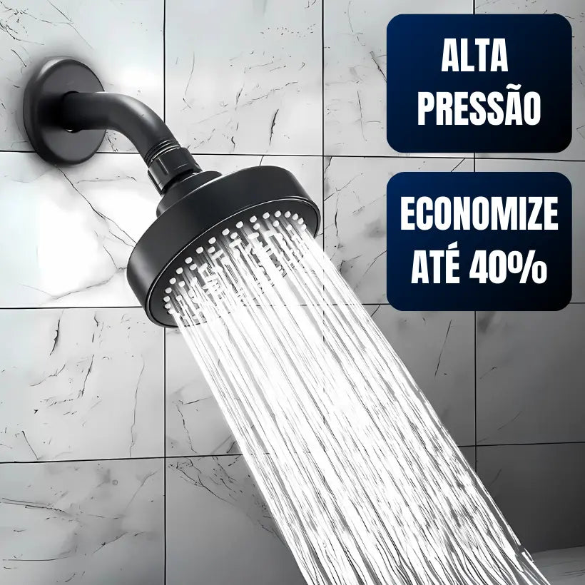 Chuveiro AquaJet Pro™ – Com Tecnologia de Alta Pressão e Economia Inteligente