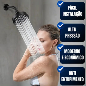 Chuveiro AquaJet Pro™ – Com Tecnologia de Alta Pressão e Economia Inteligente