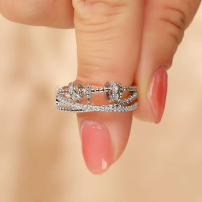 Anel Anti Ansiedade - Presente Para Filha Banhado a Ouro 18k