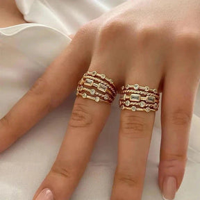 Anel Savana Banhado a Ouro 18K