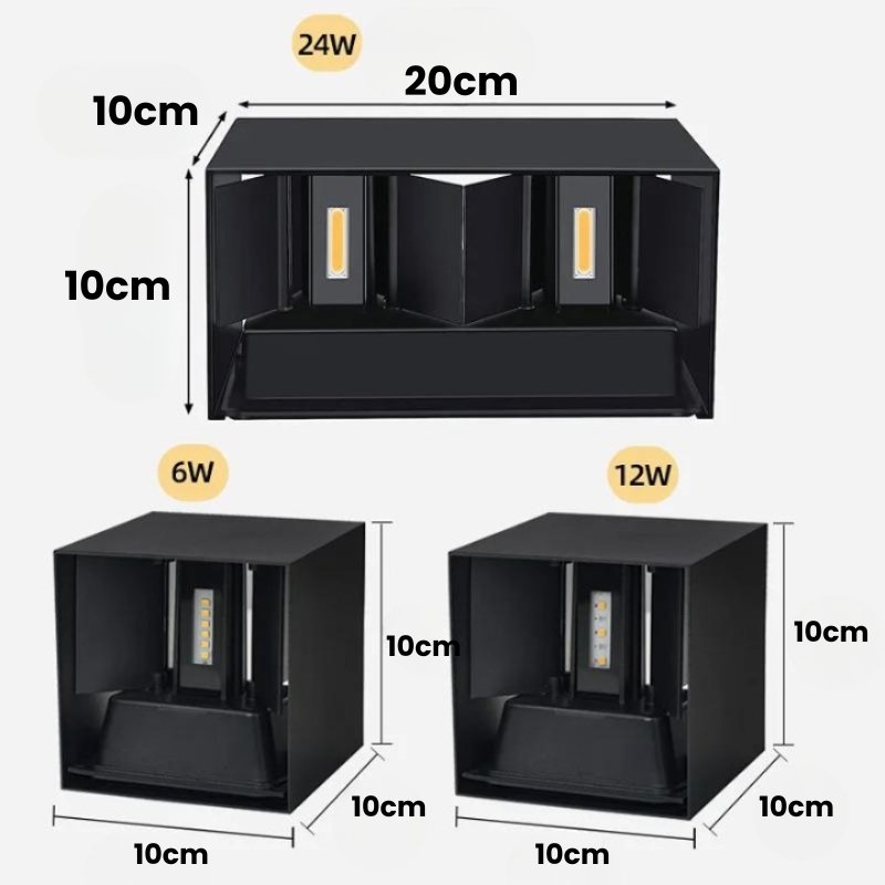 Arandela para Exterior com Proteção IP65 contra Água