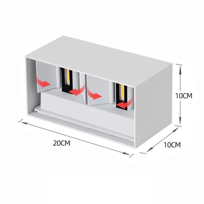 Arandela para Exterior com Proteção IP65 contra Água