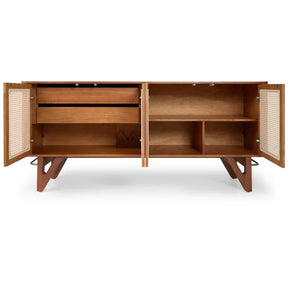 Buffet Parma com Telinha Pés em Madeira Maciça de Eucalipto