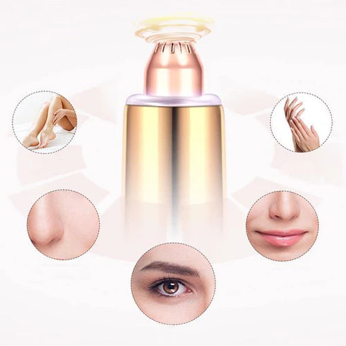 Depilador Facial En Forma De Pintalabios