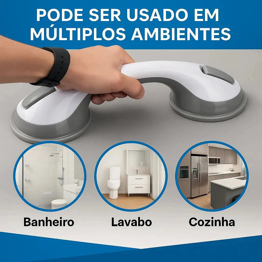 Barra de Apoio Portátil para Banheiro - SafeGrip