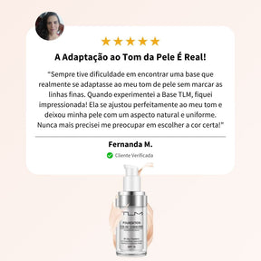 Base TLM 4 em 1 | Cobertura Perfeita e Ajuste Personalizado ao Seu Tom