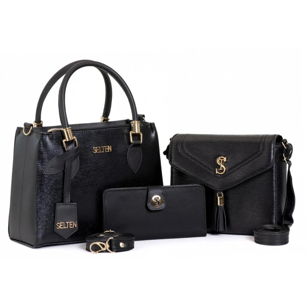 Kit Bolsa Transversal com Tote e Carteira