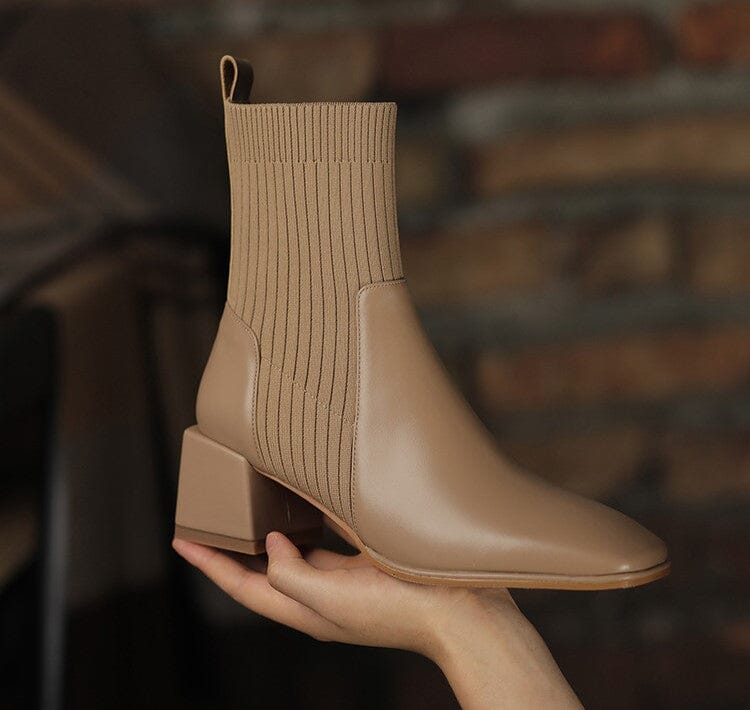 Bota Texana Feminina Cano Curto com Malha Dallas Western