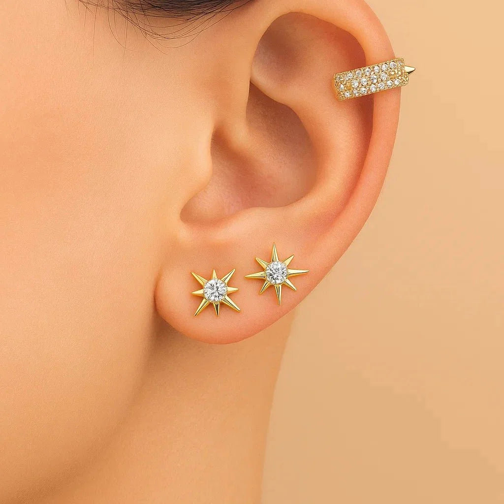 Brinco Ear Cuff Estelar