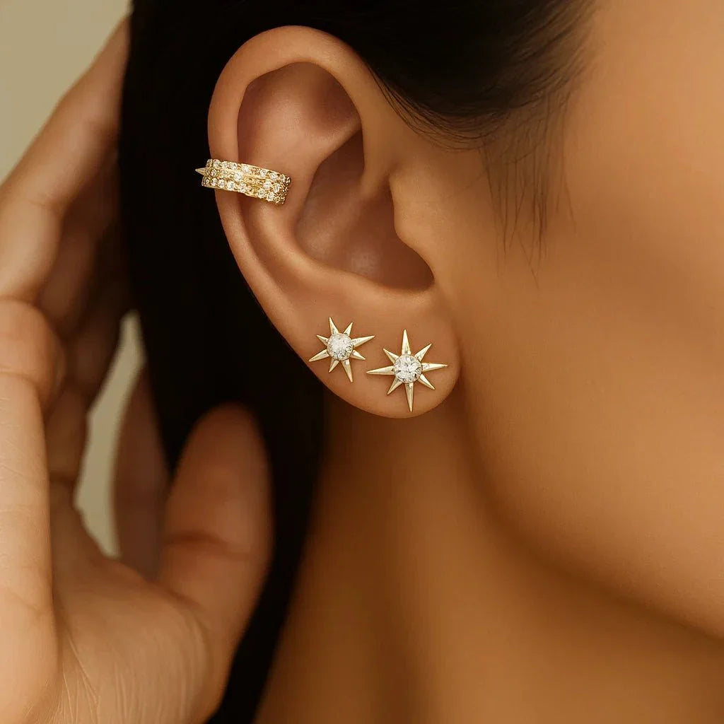 Brinco Ear Cuff Estelar