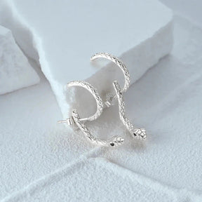 Brinco Serpente banhado a Ouro 18k