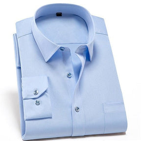 Camisa PremiumElastic™- Camisa Social Premium Elástica Masculina