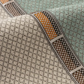 Capa para Sofá Protetora em Chenille Antiderrapante Azul Suave