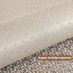 Capa para Sofá em Linho Antiderrapante Azul Acinzentado