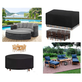 Capa Impermeável Retangular Preta