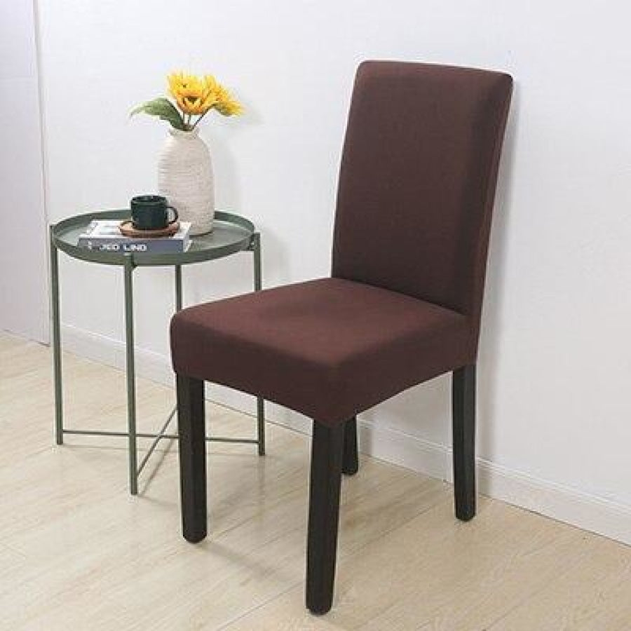 Capa Para Cadeira de Jantar Lisas Resistente a Água Estampadas