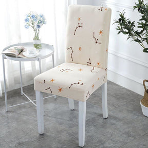 Jogo de Capa Para Cadeira de Jantar Resistente a Água Estampadas