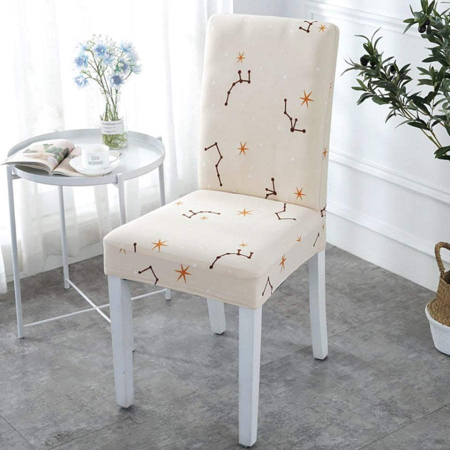 Jogo de Capa Para Cadeira de Jantar Resistente a Água Estampadas