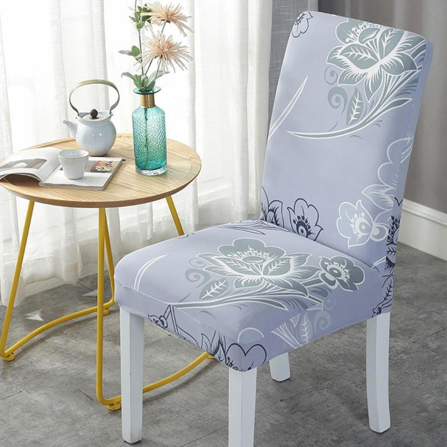 Jogo de Capa Para Cadeira de Jantar Resistente a Água Estampadas