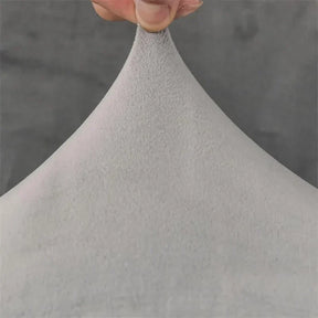 Capa Para Cadeira de Jantar Elastica Elegance Cinza Claro