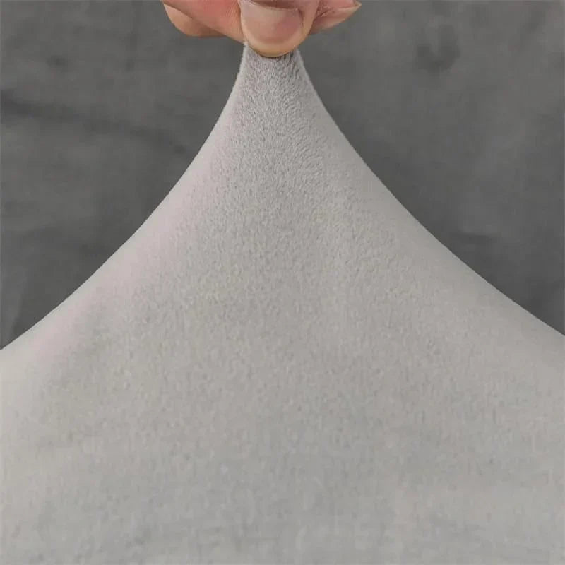 Capa Para Cadeira de Jantar Elastica Elegance Cinza Claro