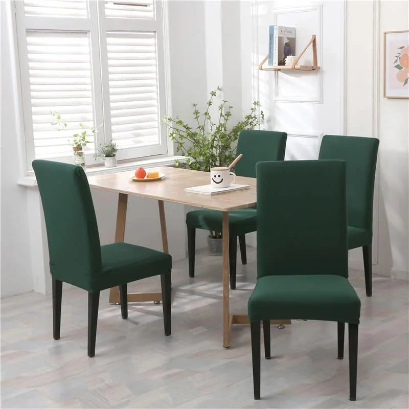 Capa Para Cadeira de Stretch Verde Esmeralda