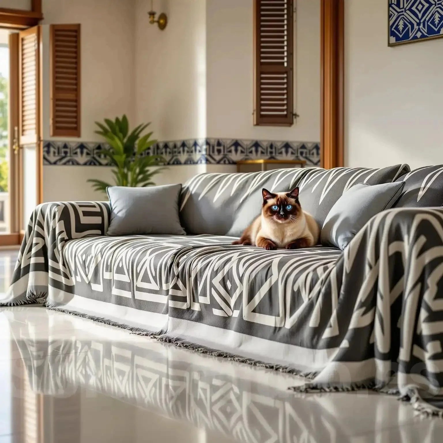 Capa Protetora Sofá PetSafe™ Anti-Pelos Anti-Arranhões e Anti Odores