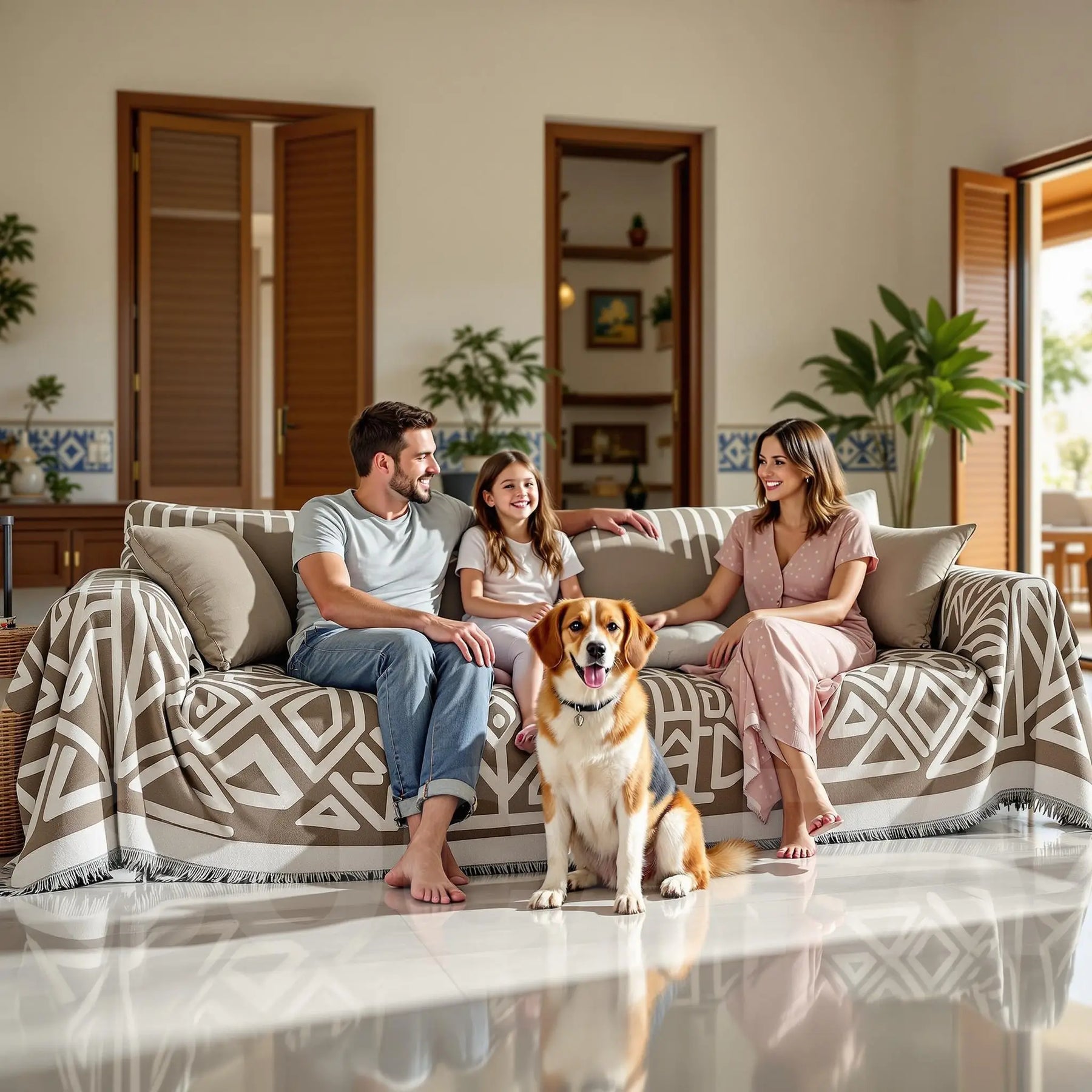 Capa Protetora Sofá PetSafe™ Anti-Pelos Anti-Arranhões e Anti Odores