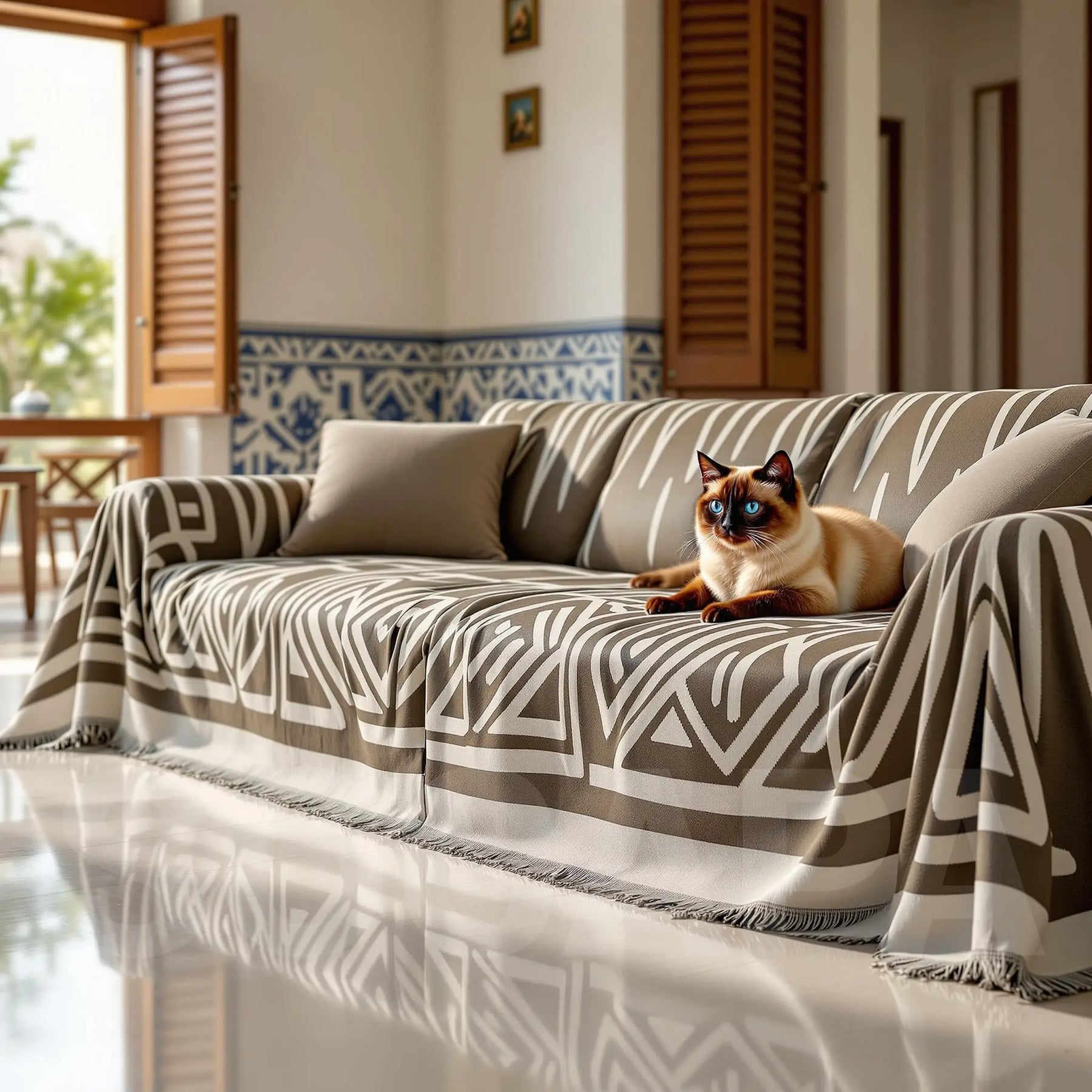 Capa Protetora Sofá PetSafe™ Anti-Pelos Anti-Arranhões e Anti Odores