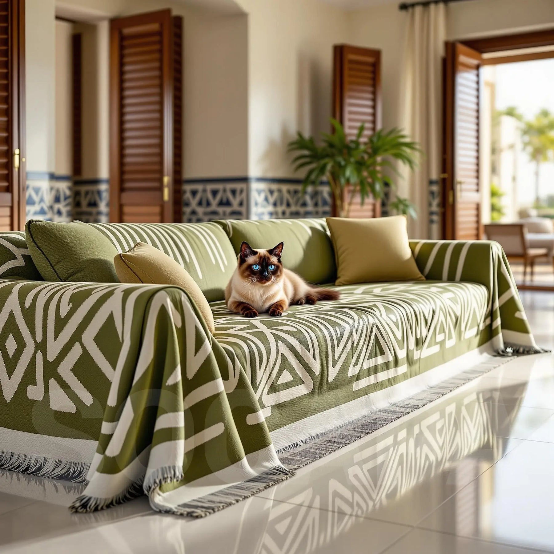 Capa Protetora Sofá PetSafe™ Anti-Pelos Anti-Arranhões e Anti Odores